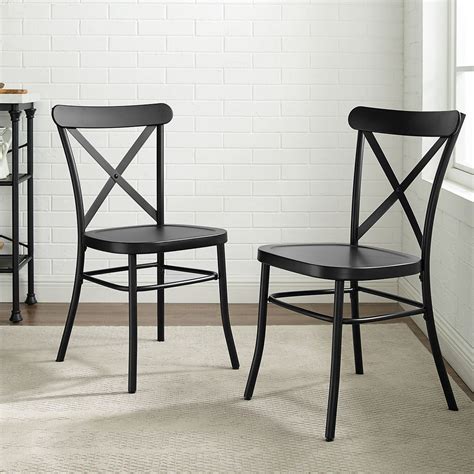 Crosley Furniture Camille Pc Metal Chair Set Dining Seating