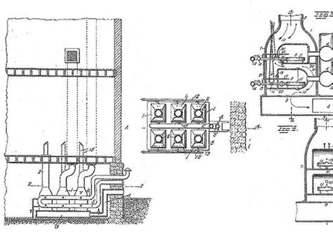 two drawings showing different types of machines and their workingss ...