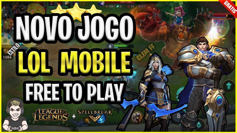 Novo Jogo Moba Gr Tis Nft Pra Mobile E Pc Estilo Lol E Spellbreak