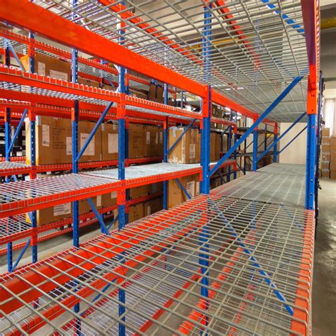 Wire Mesh Deck Sydney Dynamic Racking Warehouse Solution