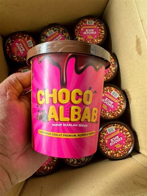 Choco Jar Premium Choco Albab Choco Tub | Lazada