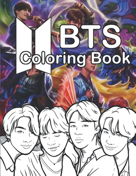 Buy Bts Coloring Book 25 Coloring Pages Of Bts With Exclusive