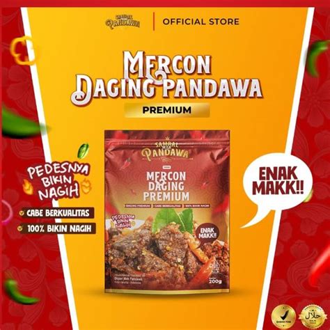 Produk Sambal Mak Pandawa Official Shopee Indonesia