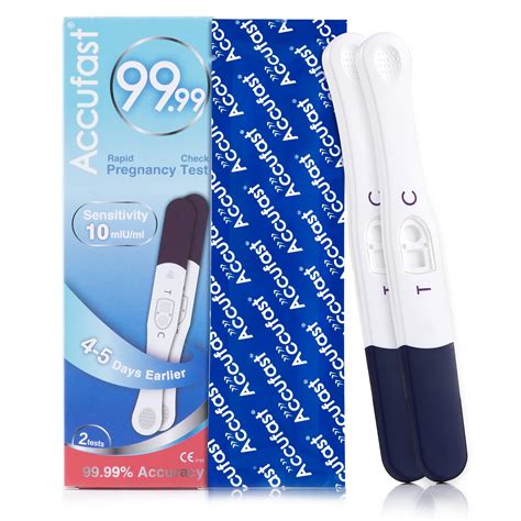 Buy Accufast Pregnancy Test X Miu Ml For Ultra Early Result Days