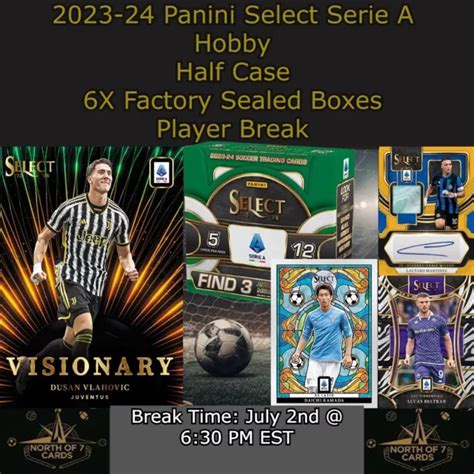 Zlatan Ibrahimovic Panini Select Serie A Hobby X Box Player