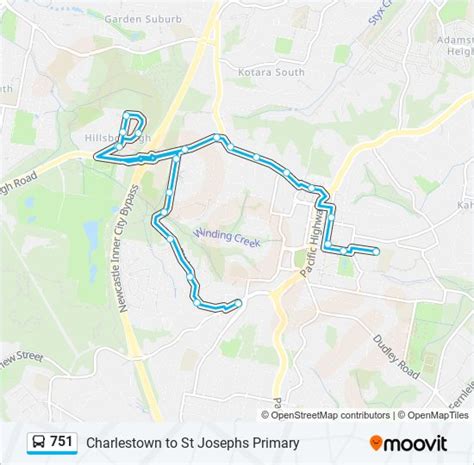 751 Route Schedules Stops Maps St Josephs PS Updated