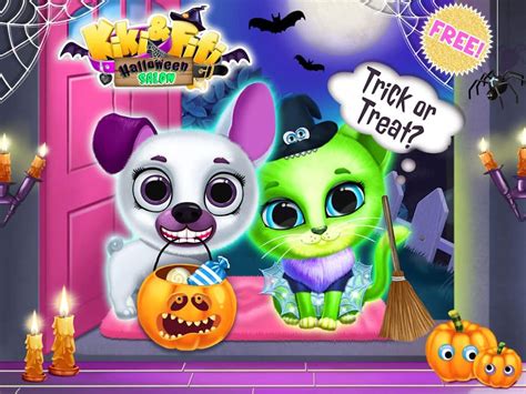 Kiki Fifi Halloween Salon - Scary Pet Makeover for Android - Download