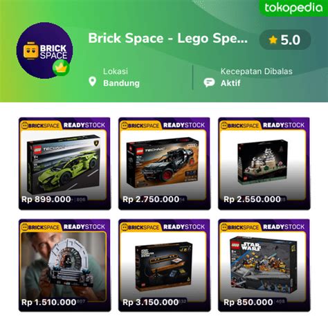 Toko Brick Space Lego Speciality Store Online Produk Lengkap