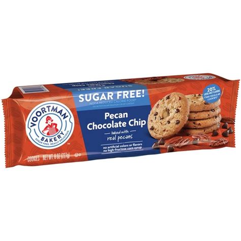 Voortman Sugar Free Pecan Chocolate Chip Cookies Oz Instacart