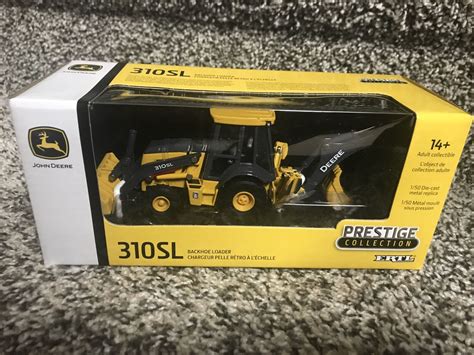 Ertl Prestige Series John Deere Sl Scale Backhoe Loader Ebay