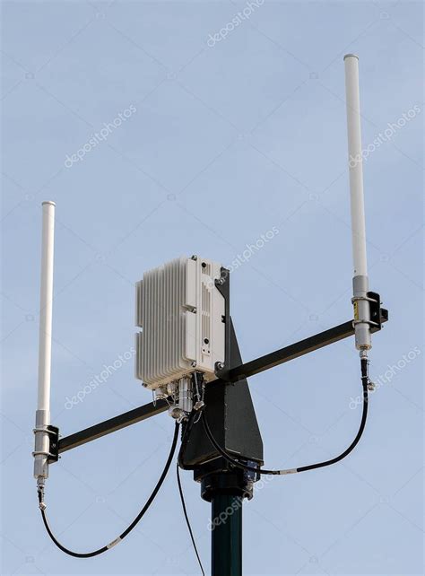 Military antenna for network — Stock Photo © bisonov #158080810