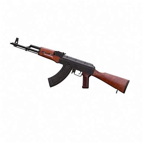 D Model Akm Assault Rifle Vr Ar Low Poly Cgtrader