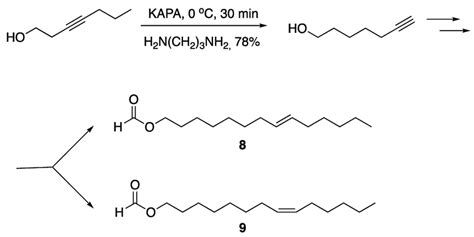 Scheme 8 Moris Short Synthesis Of Sex Pheromone Mimics Against The