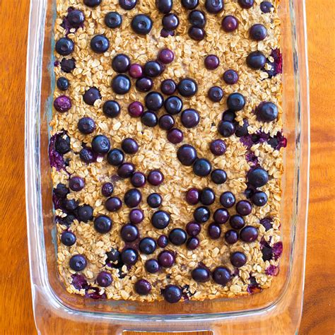 Blueberry Baked Oatmeal Chocolate Covered Katie