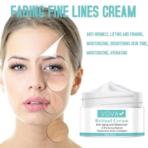 Crème pour le visage au rétinol Anti âge Anti rides poches sous les