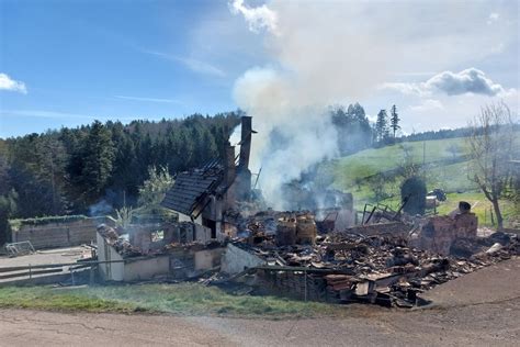 Mehrere Tiere Verenden Bei Vollbrand Auf Bauernhof In Seelbach