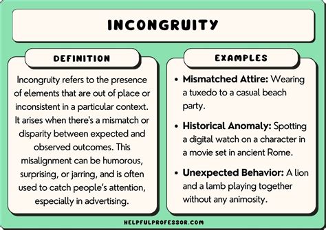 27 Incongruity Examples 2024