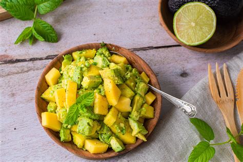 Avocado Mango Salat Schnell Einfach Und Gesund