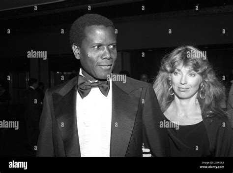 Sidney Poitier And Joanna Shimkus At The Naacp Image Awards June