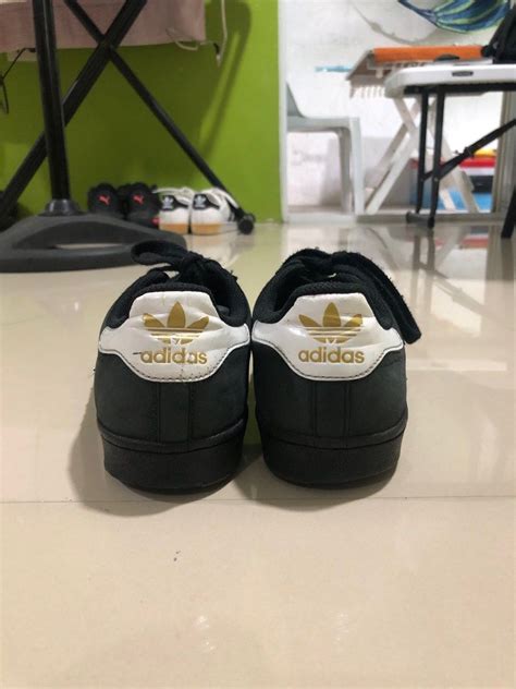 Rare Adidas Superstar Black, Men's Fashion, Footwear, Sneakers on Carousell