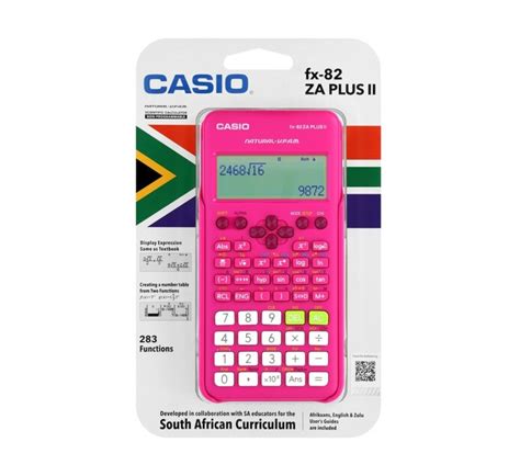 Casio Fx Za Plus Ii Scientific Calculator Makro