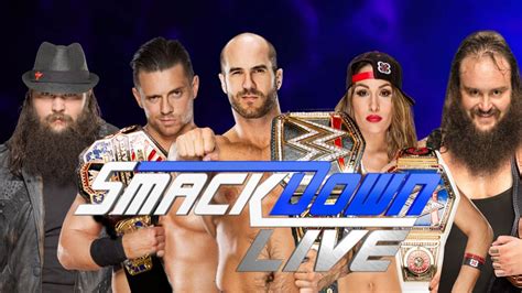 Wwe 2k17 Universe Mode Highlights Smackdown 13 Youtube