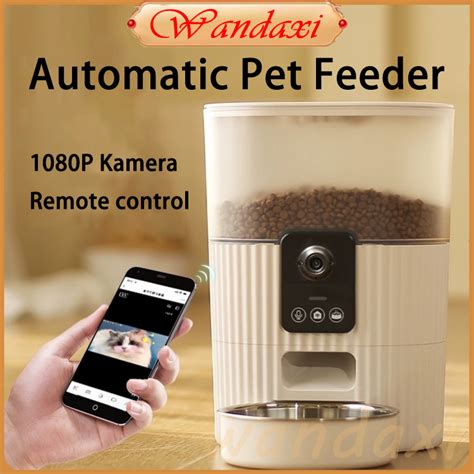 Jual Ori Ready Bisa Codautomatic Pet Feeder Kontrol Jarak