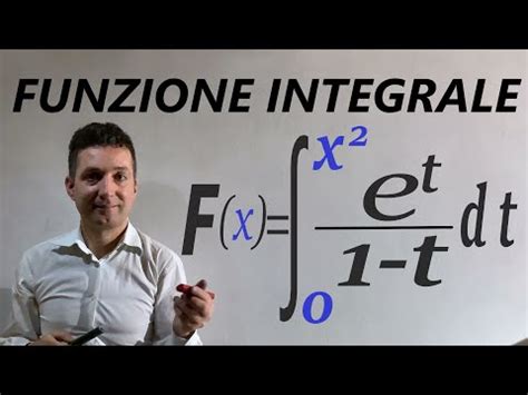 Funzione Integrale Esercizio YouTube