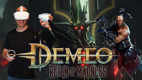 Demeo Vr Reign Of Madness Dlc Update Meta Quest Vr Gameplay