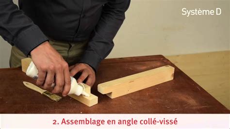 Bois réaliser un assemblage par vissage YouTube