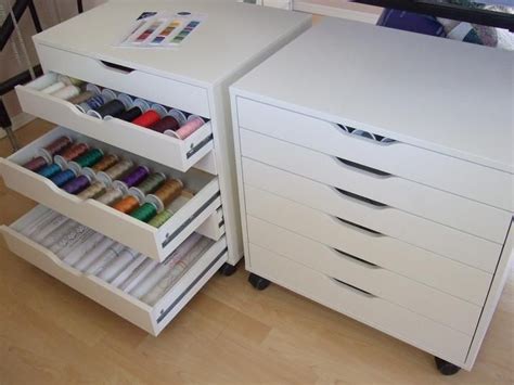 Organize Your Sewing Thread With Sewing Thread Storage Cabinets Home