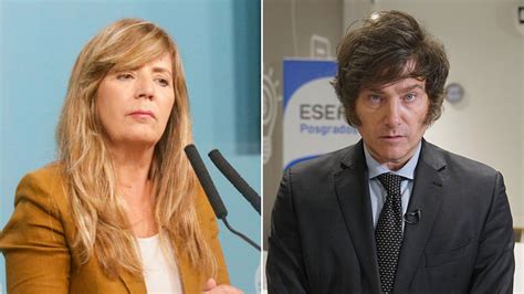 Gabriela Cerruti insistió en exigirle a Javier Milei que diga de qué