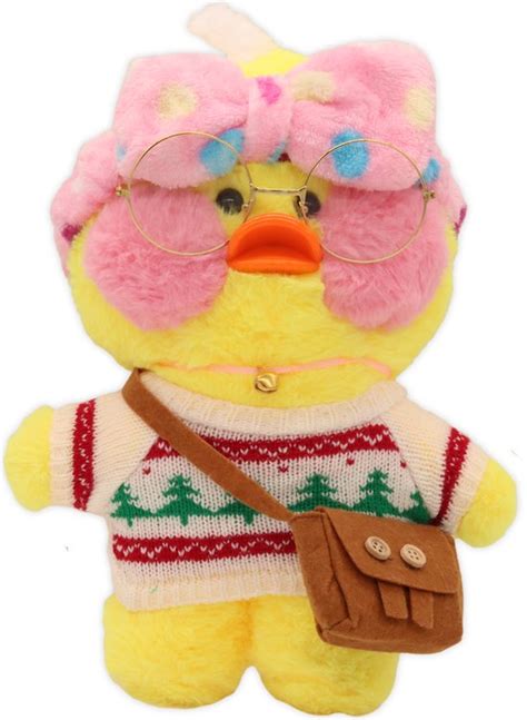 Klikkopers Paper Duck Cute Eend Lalafanfan Duck Knuffel Kawaii