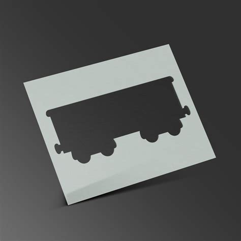 Train Stencil Mylar Steam Engine Sheet Painting Wall Art Craft Etsy