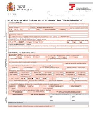 Modelo T A 2S PDF