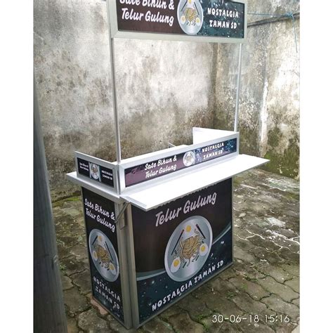 Jual Booth Portable Gerobak Lipat Booth Lipat Gerobak Portable Both