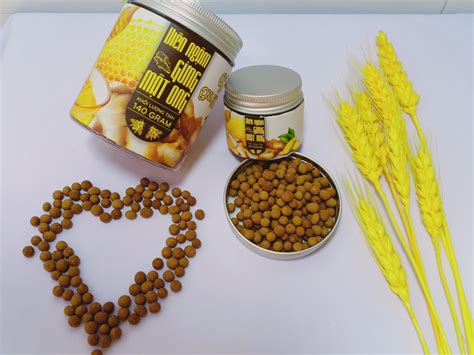 Viên ngậm gừng mật ong