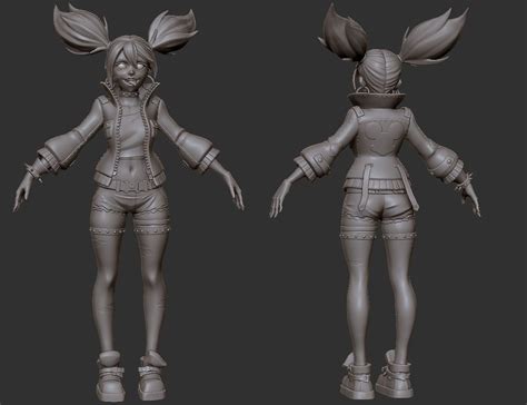 Original Jinx Skin/Concept WIP — polycount