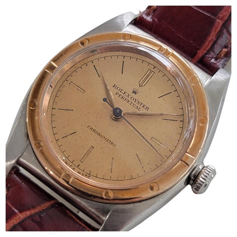 Midsize Rolex Oyster Perpetual K Rose Gold Ss S Automatic