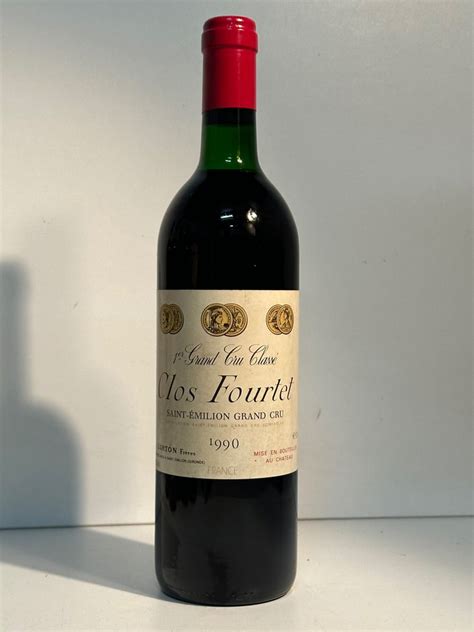 1990 Clos Fourtet Saint Emilion 1er Grand Cru Classe 1 Bottle 0