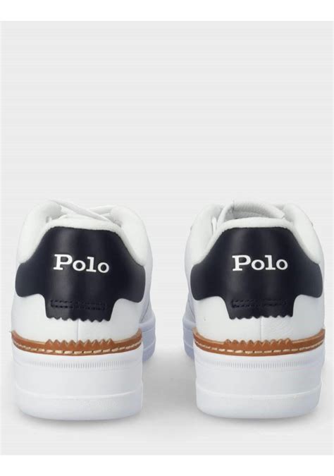 ZAPATILLA POLO RALPH LAUREN MASTERS COURT WHITE NAVY Tienda Onlin