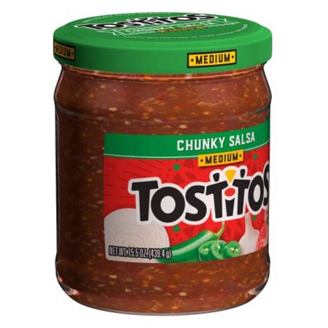 Tostitos Medium Chunky Salsa Dip 15 5 Oz Smiths Food And Drug