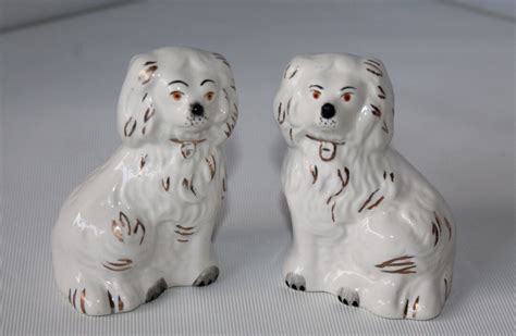 Vintage Pair of Mini Beswick Wally Dogs 1378-7 - Etsy