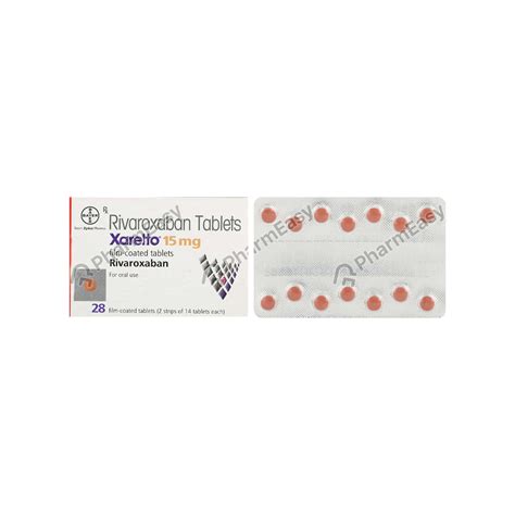 Xarelto 15 MG Tablet 14 Uses Side Effects Price Dosage PharmEasy