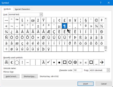 How To Display Paragraph Pilcrow Signs As ¶ Instead Of Enter Signs In