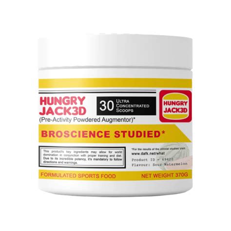 Hungry Jack3d Pre Workout Hd Supplements Australia