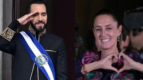 Nayib Bukele Ya Felicitó A Claudia Sheinbaum Por Su Victoria En Las