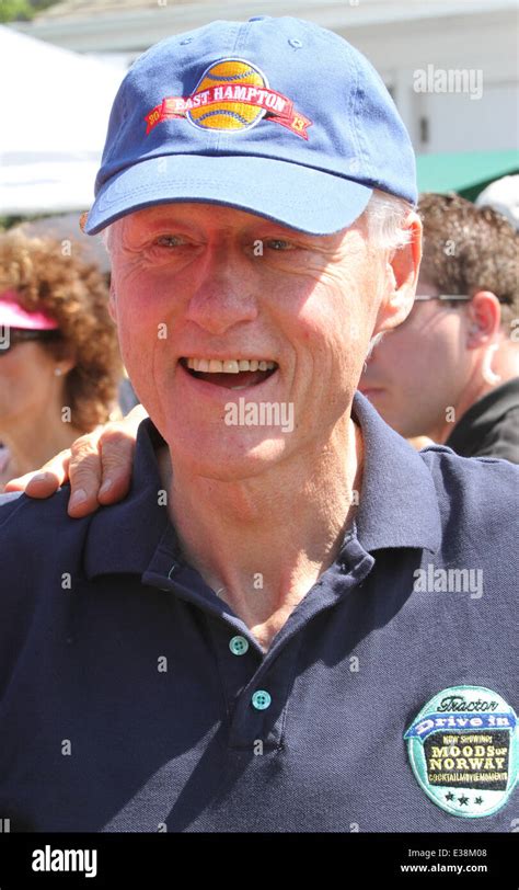 65th Annual Artists And Writers Softball Game Featuring President Bill Clinton Where New York