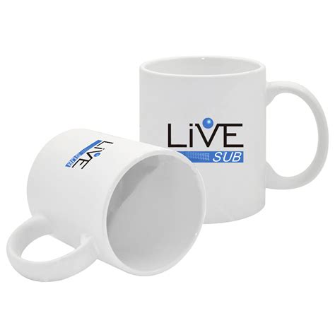 Caneca Branca Live Sub 325ml