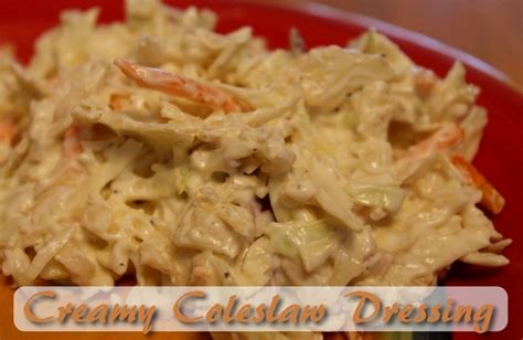 Creamy Coleslaw Dressing